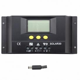 Regolatore di carica SOLAR30 30A 12V/24V PWM