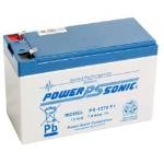 Batteria ricaricabile ermetica al piombo PowerSonic PS-1270F1 12V 7A std (Q19241)