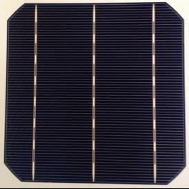 Cella solare Mono 6"x6" (156X156 mm) tipo A-grade 3BB