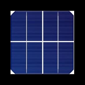 Solar cell Mono 2.5"x2.5" ( 62.5X62.5 mm ) A-grade 1BB