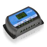 Regolatore di Carica RTD USB LCD 10A 20A o 30A 12V/24V