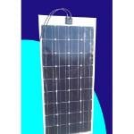 Pannello solare fotovoltaico Monocristallino 100W 12V ULTRAPIATTO per barche