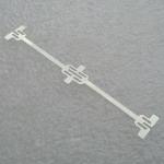 Special connector for Sunpower c60 solar cells. Dog bone connector