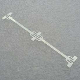 Special connector for Sunpower c60 solar cells. Dog bone connector