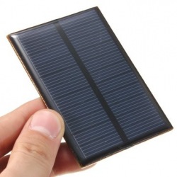 Mini epoxy solar panel monocrystalline 85X60 mm