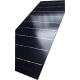 Mini pannello solare monocristallino in vetro di dimensioni 500X200 mm con scatola di connessione da 18V a 15W di potenza