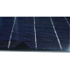 Mini pannello solare monocristallino in vetro di dimensioni 500X200 mm con scatola di connessione da 18V a 15W di potenza