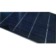 Mini pannello solare monocristallino in vetro di dimensioni 500X200 mm con scatola di connessione da 18V a 15W di potenza