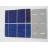 Celle solari 3x6 pollici A-grade a 3 bande