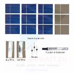 KIT 25W 36 celle solari 2"x3"  (52x78mm) A-grade