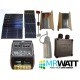 KIT 70W 36 celle solari 3"x6"  (80x150mm) A-grade con regolatore di carica CMP12
