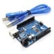 Arduino UNO REV3  con el microcontrolador ATmega328 100% Compatible