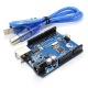 Arduino UNO REV3 con microcontroller ATmega328 Compatibile 100%