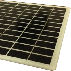 customized solar module mono squared made in glass white ground no frame size 210X210mm 36 cells rounded corners 18V 6W power