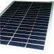 Modulo fotovoltaico personalizzato in vetro no cornice 36 celle sfondo bianco da 140X220mm 18V 4200mW potenza bordi arrotondati