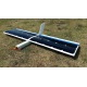 Aereo solare RC senza batterie alimentato a celle solari modello Solar DR1 1300mm