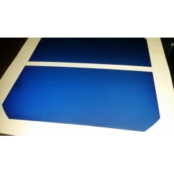 Cella solare monocristallina sunpower flessibile ad alta efficienza tagliata in due parti da 63x125mm classe A da 1650mW