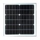 Customized solar module mono made in glass white ground no frame size 36X36cm 12 cells 6V 20W power