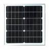 Modulo fotovoltaico personalizzato in vetro con cornice 12 celle sfondo bianco da 360X360mm 6V 20W di potenza