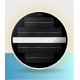 Lampada led energia solare con magnete per piscine Liner con pareti in acciaio zincato installazione rapida risparmio assicurato