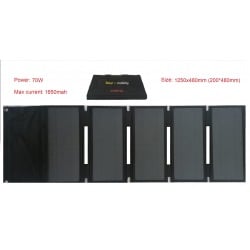 Sunpower 70w 42V portable folding solar panel for charging electric scooters Xiaomi M365 and Ninebot ES1 ES2 ES4