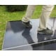 Plancher photovoltaïque plug and play. Carreau solaire piétinable 500x500x8mm coloré