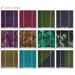 Plug and play photovoltaic floor. Color walkable solar tile 500x500x8mm