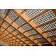 Plug and play photovoltaic floor. Color walkable solar tile 500x500x8mm