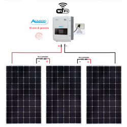 Kit fotovoltaico 1100W Plug and Play CE-021 per autoconsumo per appartamento Inverter ZCS1100TL