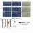 KIT 1000W 555 celle solari 3"x6"  (80x150mm) A-grade