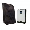 Kit fotovoltaico ibrido 1500 Wp con inverter All-in-One 3000W 24V MPPT senza accumulo
