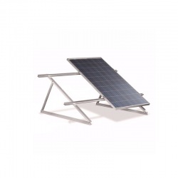 STRUTTURA DI SOSTEGNO A 45 GRADI PER 2 MODULI FOTOVOLTAICI SU TETTO