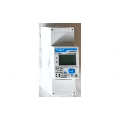 Wattmetro CHINT monofase DDSU666 per immissione zero in rete compatibile con inverter SOLAX X1:MINI, AIR, BOOST E HYBRID