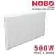 Radiatore elettrico norvegese NOBO 500W per ambienti fino a 10 mq (include termostato NCU-2Te)