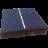 Cella solare 3"x3" ( 76X76 mm ) tipo A-grade 1BB