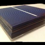 Cella solare 3"x3" ( 76X76 mm ) tipo A-grade 1BB