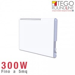 Radiatore elettrico Svedese TEGO 300W basso consumo  h. 40cm  scalda fino a 5 mq