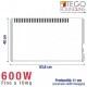 Radiatore elettrico Svedese TEGO 600W basso consumo  h. 40cm  scalda fino a 10 mq