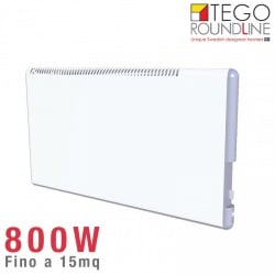 Radiatore elettrico Svedese TEGO 800W basso consumo  h. 40cm  scalda fino a 15 mq