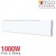 Radiatore elettrico Svedese TEGO 1000W basso consumo  h. 20cm  scalda fino a 20 mq