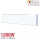 Radiatore elettrico Svedese TEGO 1200W basso consumo  h. 20cm  scalda fino a 25 mq