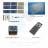 KIT 70W 36 celle solari 3"x6"  (80x150mm) A-grade con + EVA + JB + CMP12