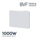 Norwegian electric radiator NOBO 1500W for rooms up to 30 sqm (includes NCU-2Te thermostat)