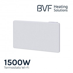Norwegian electric radiator NOBO 1500W for rooms up to 30 sqm (includes NCU-2Te thermostat)