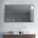 Specchio Smart BVF ADELING 60x60cm 200W con altoparlanti Bluetooth e illuminazione led