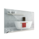 Specchio Smart BVF ADELING 60x60cm 200W con altoparlanti Bluetooth e illuminazione led