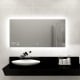 Specchio Smart BVF ADELING 60x60cm 200W con altoparlanti Bluetooth e illuminazione led