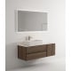 Specchio Smart BVF ADELING 60x60cm 200W con altoparlanti Bluetooth e illuminazione led