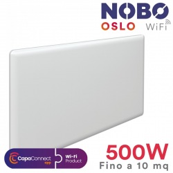 Radiatore elettrico norvegese NOBO OSLO Wi-Fi 1000W per ambienti fino a 20 mq