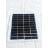 Mini pannello solare monocristallino vetro 130X130 mm